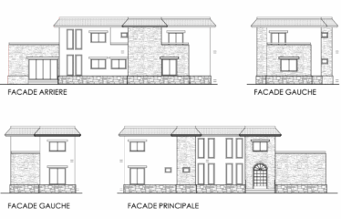 Villa semi-finie – Vue mer
