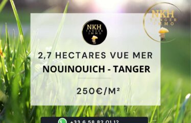 2,7ha vue mer à Nouinouich