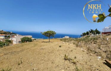 🌊 Terrain à vendre à Zrarah – 830 m² avec magnifique vue mer