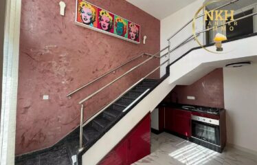 Maison R+2 vue mer à vendre à Tanger – 6 chambres, jardin et garage