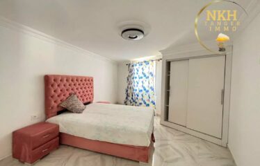 Maison R+2 vue mer à vendre à Tanger – 6 chambres, jardin et garage