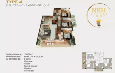 Appartements haut standing à Malabata Hills  – Tanger