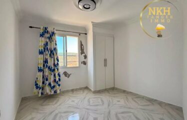 Maison R+2 vue mer à vendre à Tanger – 6 chambres, jardin et garage